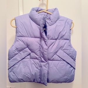 Zara Girls Puff Vest. Sz 9-10yo